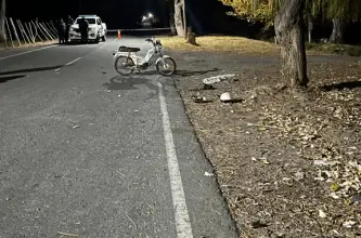 Un motociclista de 27 años murió tras impactar contra un árbol en calle El Bosque