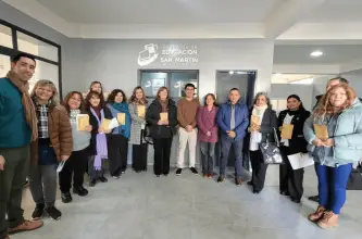 San Martín distribuyó medallas para el acto de Promesa de Lealtad a la Bandera