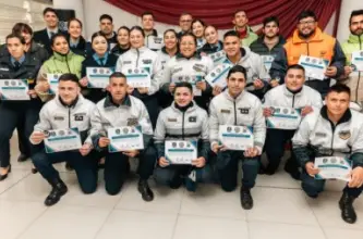 Certificaron a 24 agentes en el primer curso de operador vial