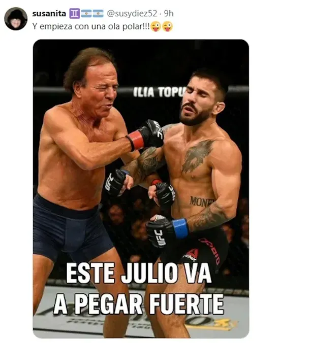 Los memes de Julio Iglesias vuelven a dominar internet con el inicio de julio - Imagen