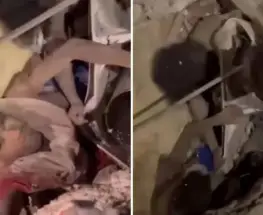 Una mujer y tres niños fueron hallados con vida tras 12 días entre ruinas en Venezuela