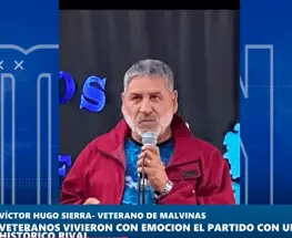 "Con la cabeza era un partido de fútbol, pero con el corazón quería ganarles por Malvinas"