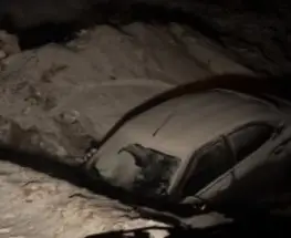 Encontraron un coche destruido sobre la ruta del Colorado y sin ocupantes a la vista