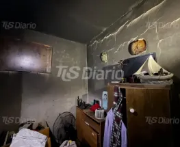 Un incendio en Chimbas dejó a una familia con pérdidas casi totales