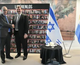 Lijo se reúne con el embajador de Israel en Argentina