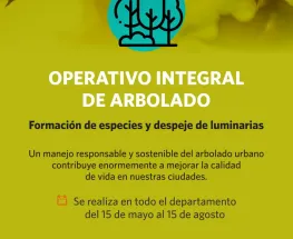 Rivadavia inicia Operativo Integral de Arbolado 2024