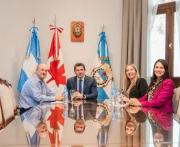 Orrego recibió al embajador de Canadá en Argentina