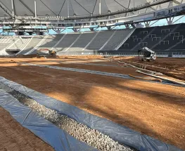 Avanza la remodelación del estadio Diego Armando Maradona para convertirlo en sede central del fútbol argentino