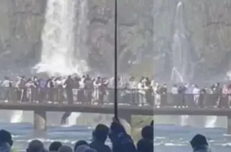 Turista cruzó una barrera de seguridad en Iguazú para recuperar su teléfono