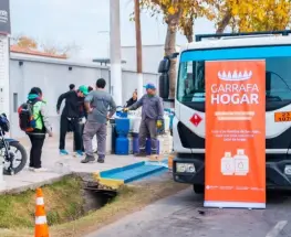 Garrafa Hogar retoma sus recorridos en cuatro departamentos desde el lunes 6 de julio