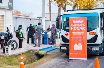 Garrafa Hogar retoma sus recorridos en cuatro departamentos desde el lunes 6 de julio