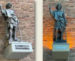 La Catedral de San Juan restituyó sus seis esculturas históricas tras una restauración integral