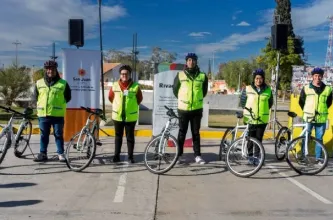 Rivadavia entrega bicicletas a la Policía Comunal