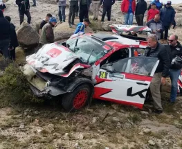 Un accidente obligó a suspender el Rally Codasur tras la muerte de un espectador