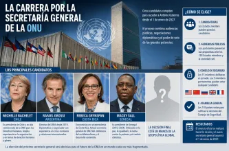 La disputa por la ONU: quiénes son y qué proponen los candidatos