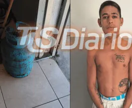 Detuvieron a un joven tras un forcejeo en la vía pública y recuperaron una garrafa robada