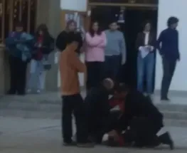 Estudiantes redujeron a un hombre que habría intentado llevarse una bicicleta en la Facultad de Exactas