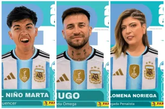 Una versión local del álbum del Mundial se volvió viral en San Juan