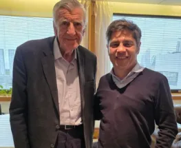 Con una foto en redes, Gioja respaldó a Kicillof en medio de la disputa con Uñac