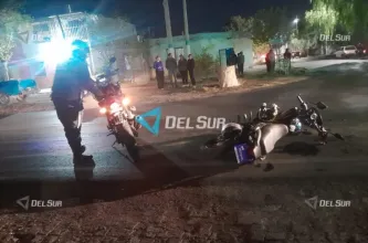 Un motociclista fue trasladado al Hospital Rawson tras un choque con un utilitario