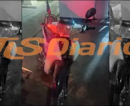 Un hombre dejó una moto con pedido de secuestro y huyó en Santa Lucía