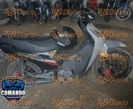 Recuperan una moto robada tras una fuga nocturna y dos sospechosos logran huir