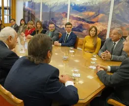 La Corte de Justicia recibió a las nuevas autoridades del Colegio de Magistrados y funcionarios