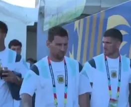 Argentina se trasladó a Kansas City para el cruce ante Suiza