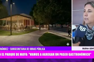 Lanzaron la licitación para la etapa final del Master Plan del Parque de Mayo: construirán un polo gastronómico con cafeterías y restaurantes