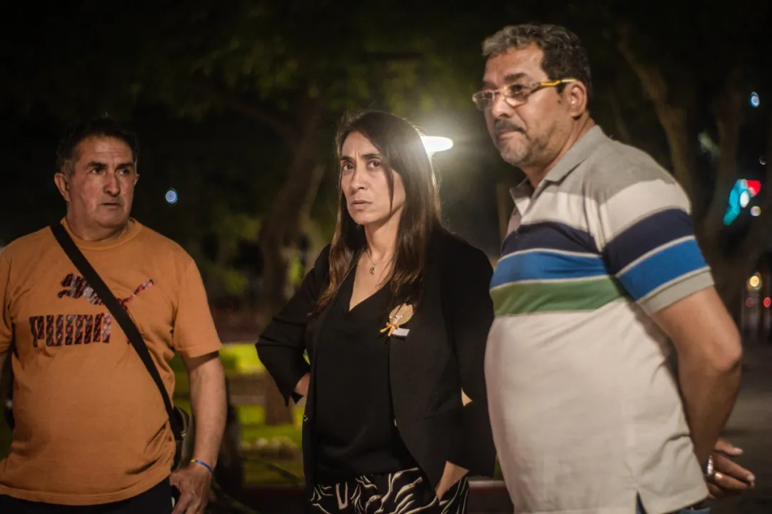 Inauguran la remodelación de la plaza de Caucete