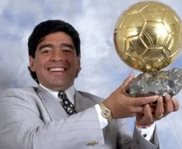 Subastan un importante trofeo de Maradona que estuvo desaparecido