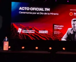 Orrego destacó el peso del cobre y el litio en el acto por el Día de la Minería