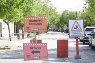 Cortarán el tránsito en Avenida España por obras de reparación en Capital