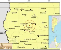 Un temblor de 4.3 grados se sintió en San Juan durante la madrugada
