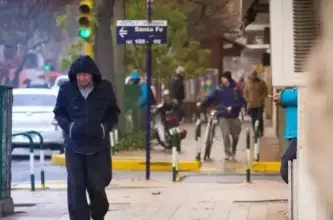San Juan tendrá un domingo gélido con mínima de -1°C y ráfagas del sur