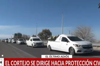 El cortejo fúnebre de las víctimas de la tragedia aérea recorre San Juan en vivo