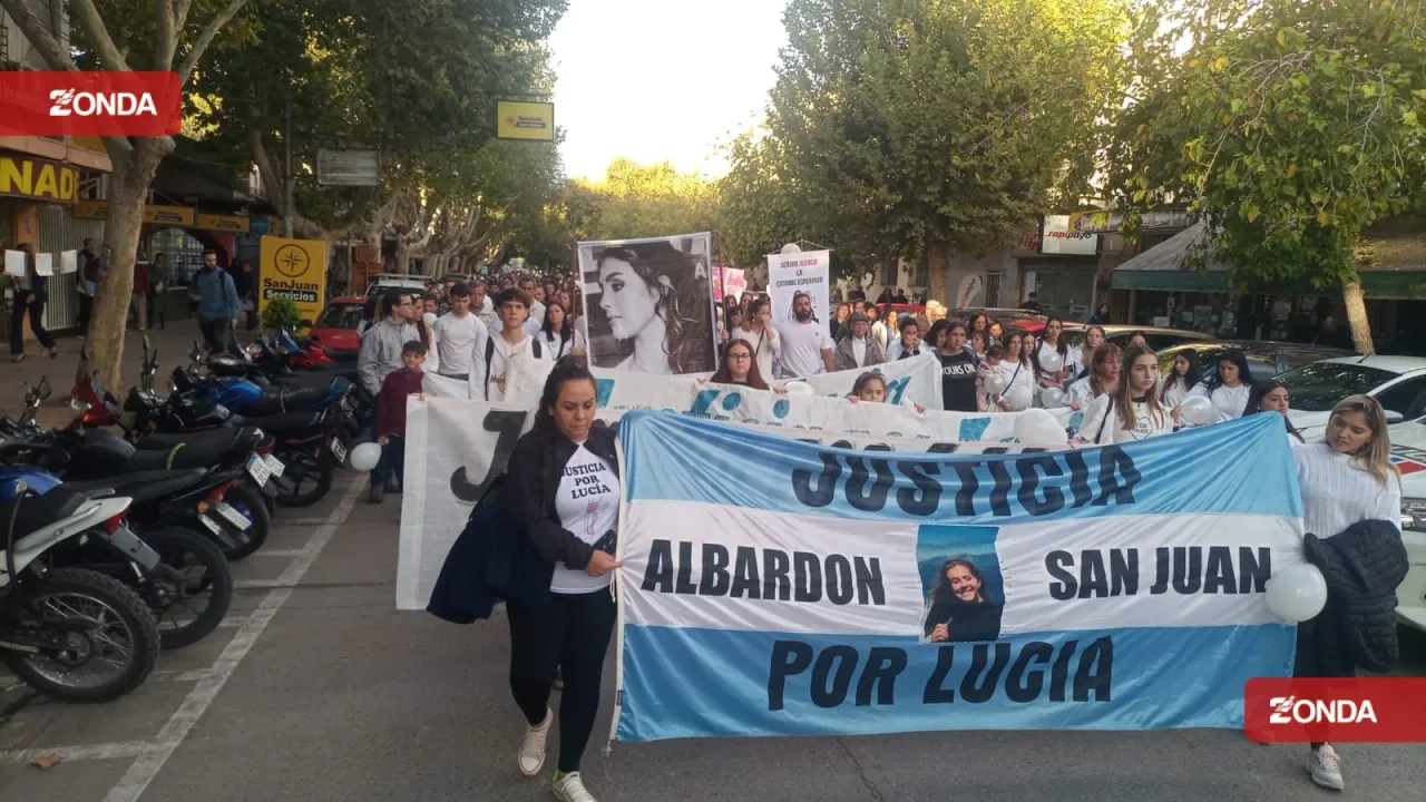 Lucía Rubiño marcha