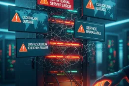 Masiva caída de servicios web por falla en Cloudflare afecta a miles de sitios