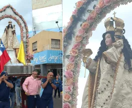 La Virgen de Andacollo cruzó la frontera y emociona a Rawson en una jornada histórica