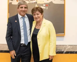 Caputo se reunió con el FMI y avanza un desembolso de USD 1.000 millones