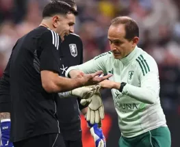 Martínez sufrió una fractura menor y la Selección ajusta su recuperación