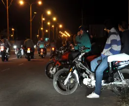 Picadas ilegales en Caucete: secuestraron más de 50 motos y encontraron vehículos enterrados