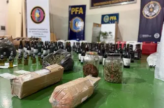 Desmantelan en CABA una organización que elaboraba y vendía bebidas con cannabis sin autorización