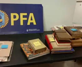 La Policía Federal frenó la venta de un lote con más de 200 piezas históricas