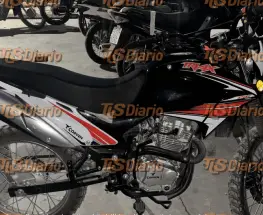 Hallan en Los Caracoles una moto robada en Santa Lucía y los sospechosos huyen