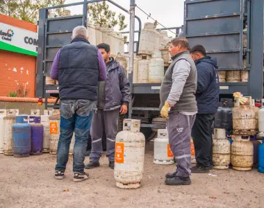 Garrafa Hogar: estos son los barrios y departamentos que recorrerá esta semana