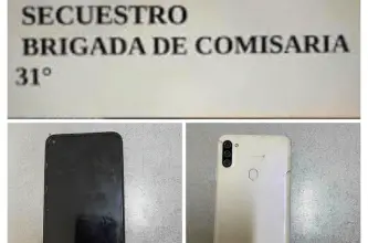 Recuperan un celular denunciado como robado y un vecino queda señalado en la causa