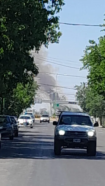 Incendio en Pocito