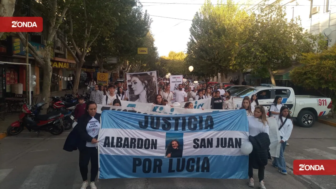 Lucía Rubiño marcha