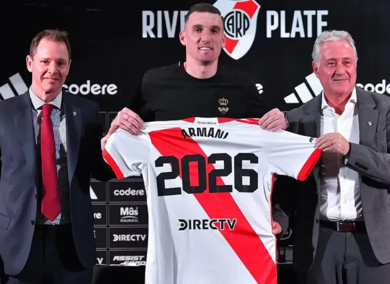 Franco Armani renueva contrato con River y se queda dos años más